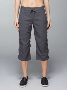 Lululemon Dance Studio Crop - Unlined - Soot Dark Grey